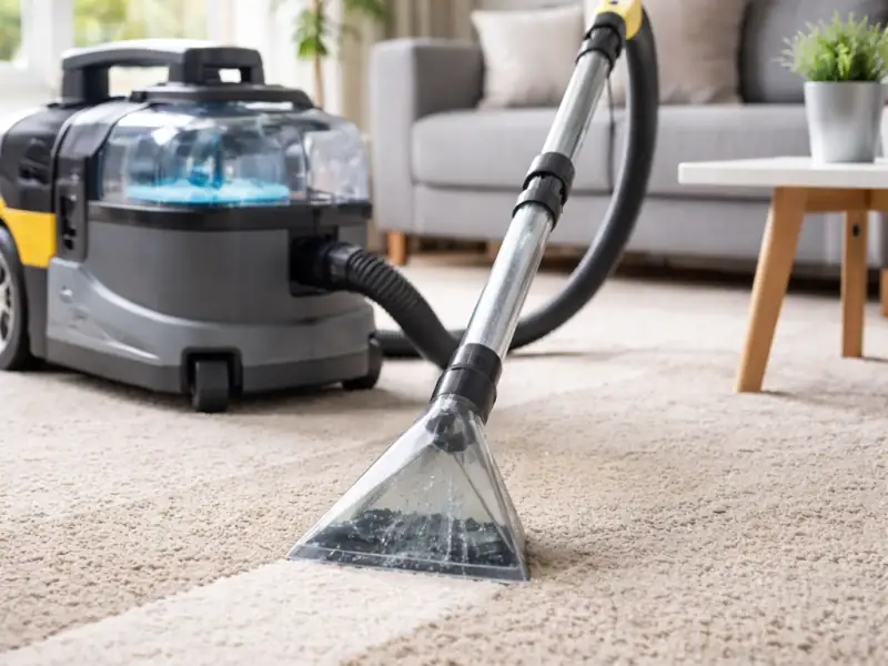 Aspirator cu spalare pentru covoare