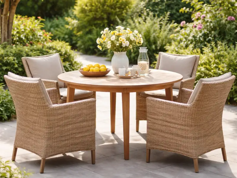 Set masa si scaune pentru gradina