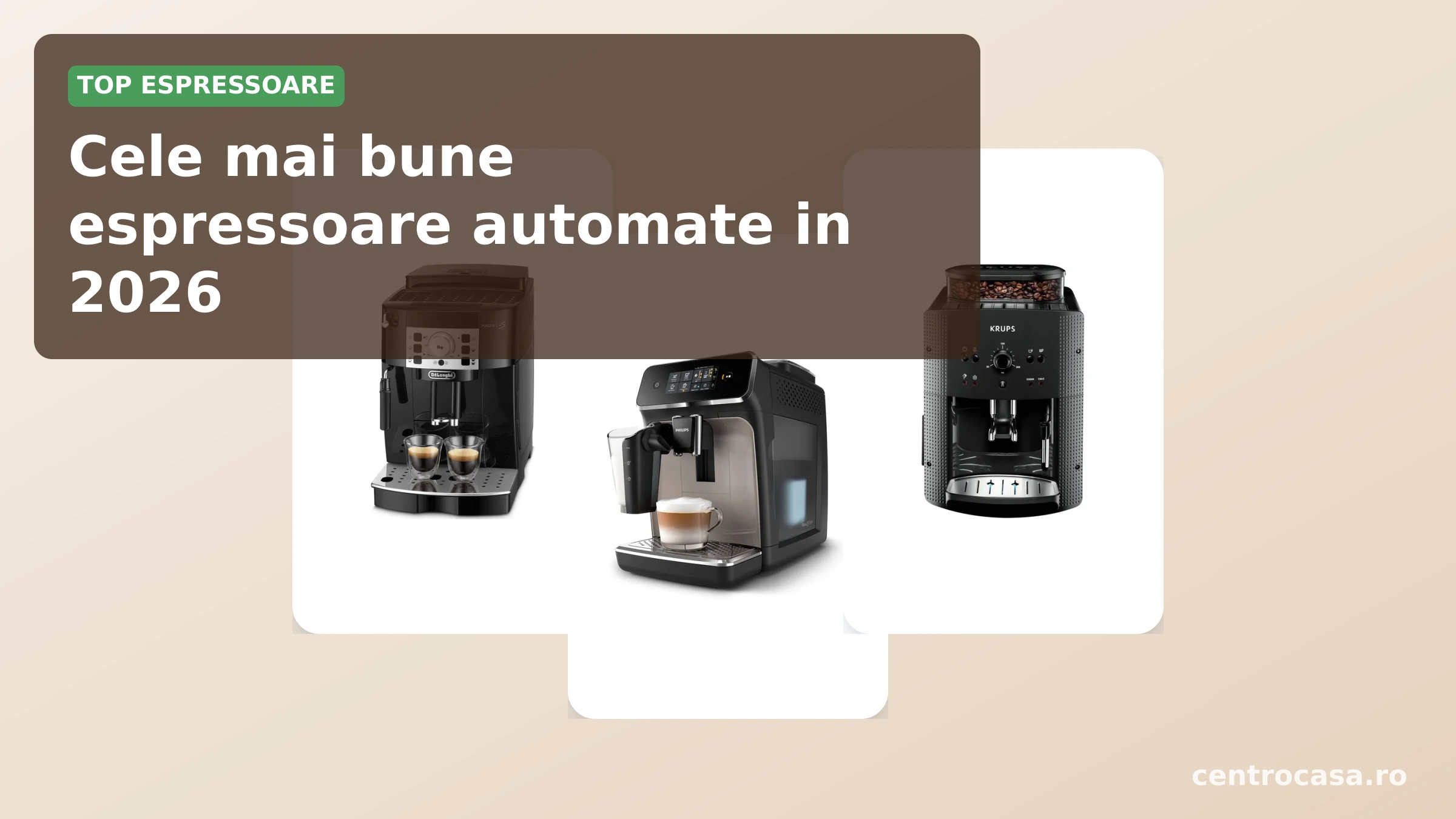 Cele mai bune espressoare