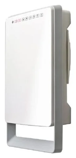 Aurora Touch, aeroterma de baie de perete, 1800 W, suport prosoape