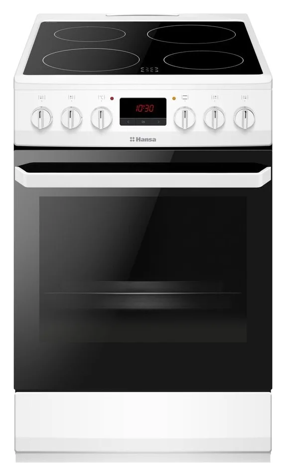 Hansa FCCW59209, electric, plita vitroceramica, 62 l