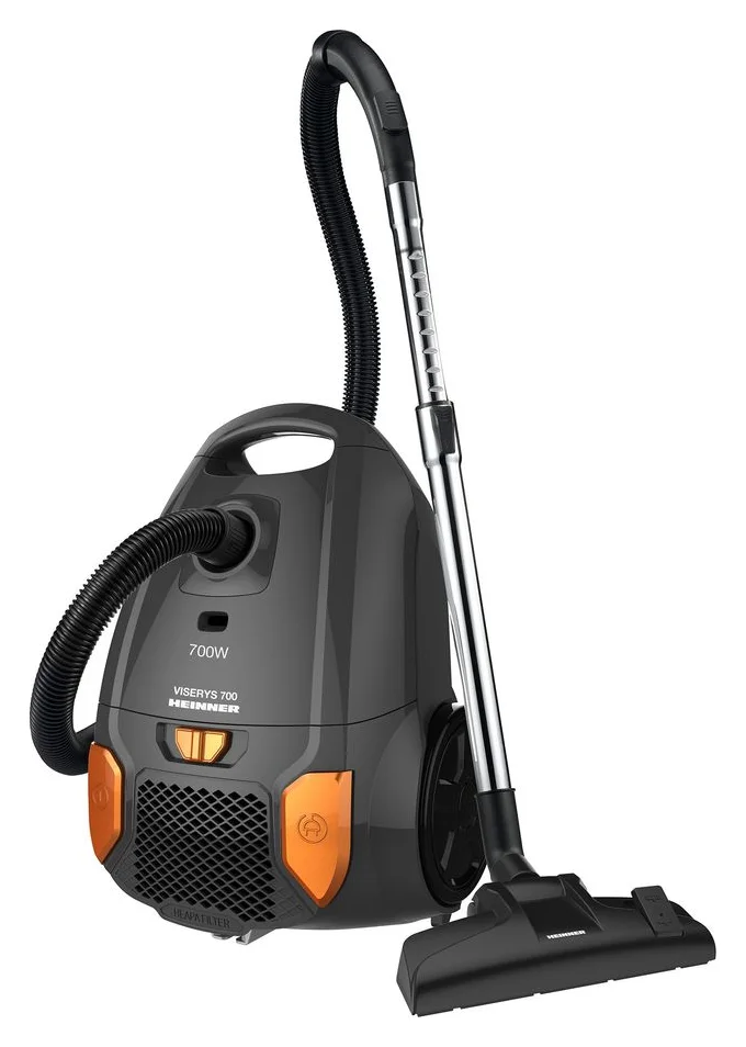 Heinner HVC-MGRY1400-V2, cu sac, 700 W, HEPA 12