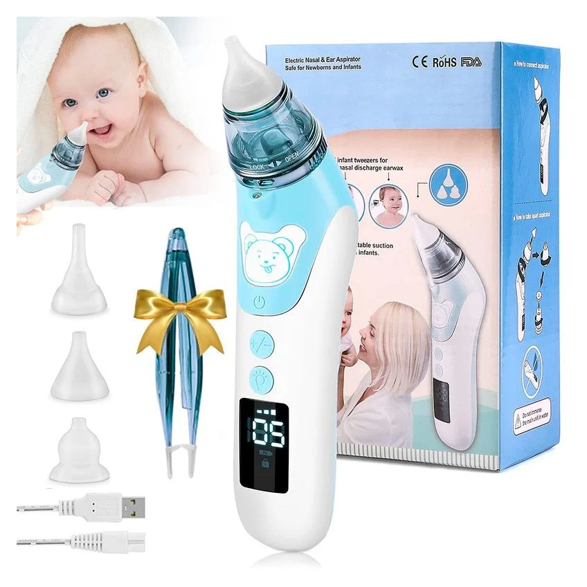 Gemevo, aspirator nazal electric, 5 trepte