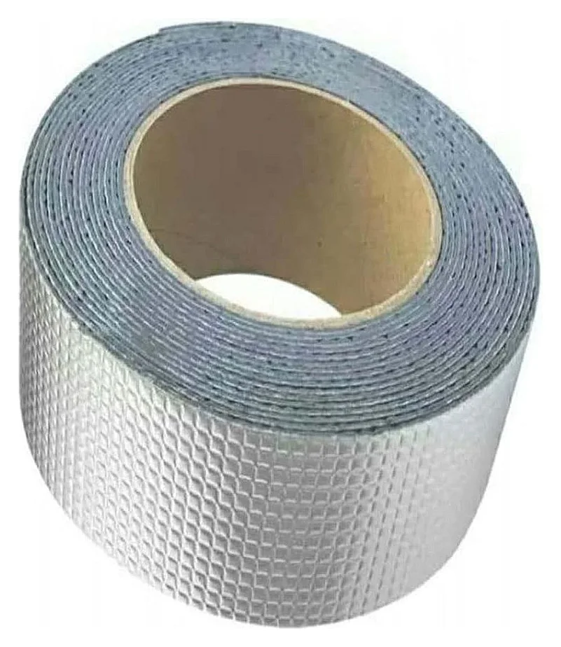 Banda adeziva bituminoasa EDAR, finisaj aluminiu