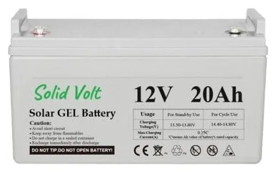 Acumulator gel 12V 20Ah, stationar solar