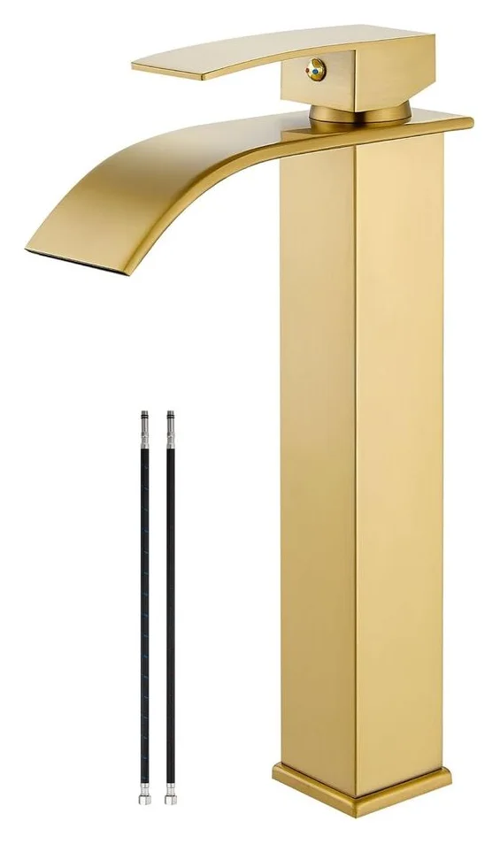 Elindor aurie tip cascada, pentru baie, inox