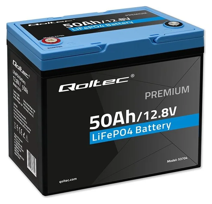 Qoltec 12,8V 50Ah LiFePO4, peste 3.000 de cicluri