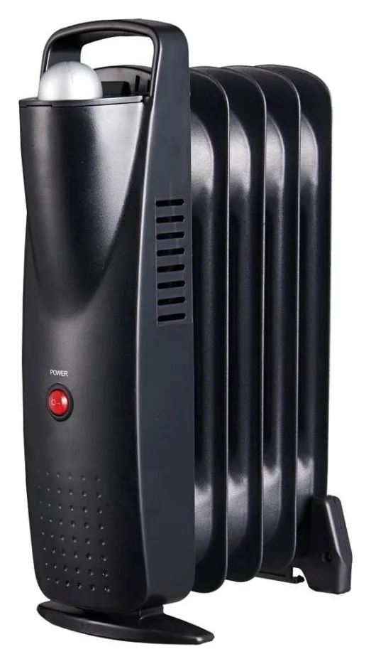 Mini radiator cu ulei, 5 elementi, 500 W
