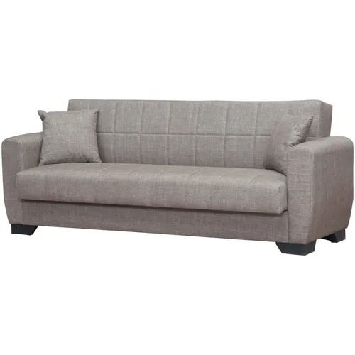 Canapea Modella Star, 215x80x85 cm, 3 locuri, Maro