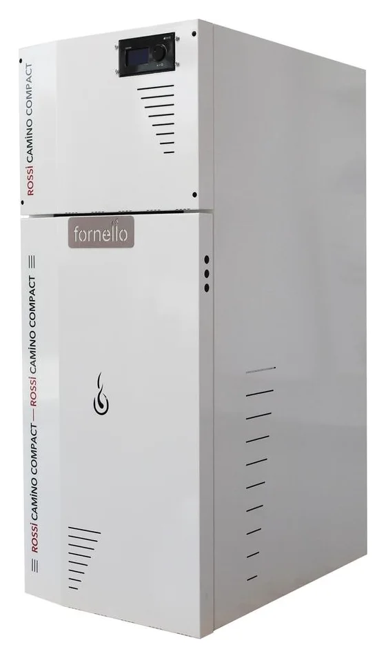 Fornello Rossi Camino Compact 25 kW, randament 93