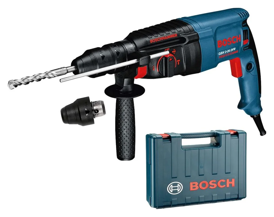 Bosch Professional GBH 2-26 DFR, mandrina schimbabila