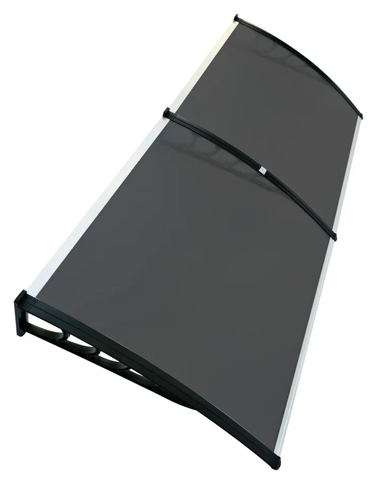 Copertina policarbonat 240x90 cm, brate negre