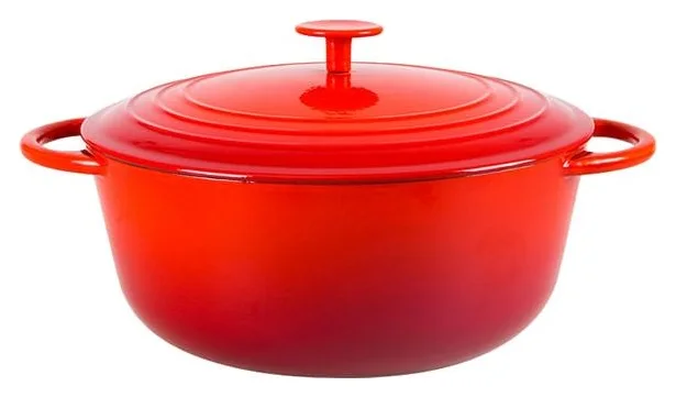 Myria MY4172, cratita din fonta emailata, 28 cm, 6 l