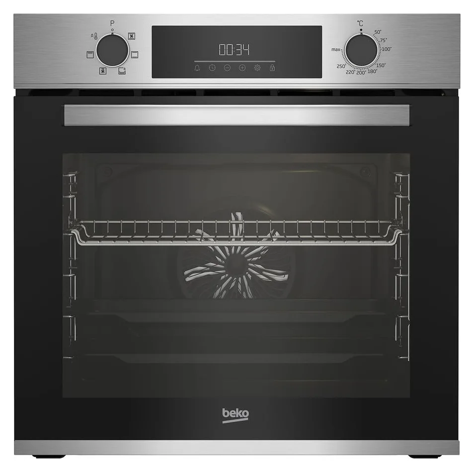Cuptor incorporabil Beko BBIE12300XD, Electric, 72 l, Grill, SteamShine Cleaning, Timer, Clasa A, Inox