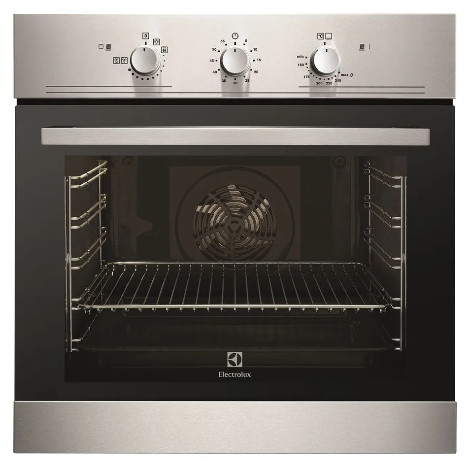 Cuptor incorporabil Electrolux EOG2102AOX, Gaz, 68 l, Multifunctional, Autocuratare catalitica, Grill, Clasa A+, Inox antiamprenta