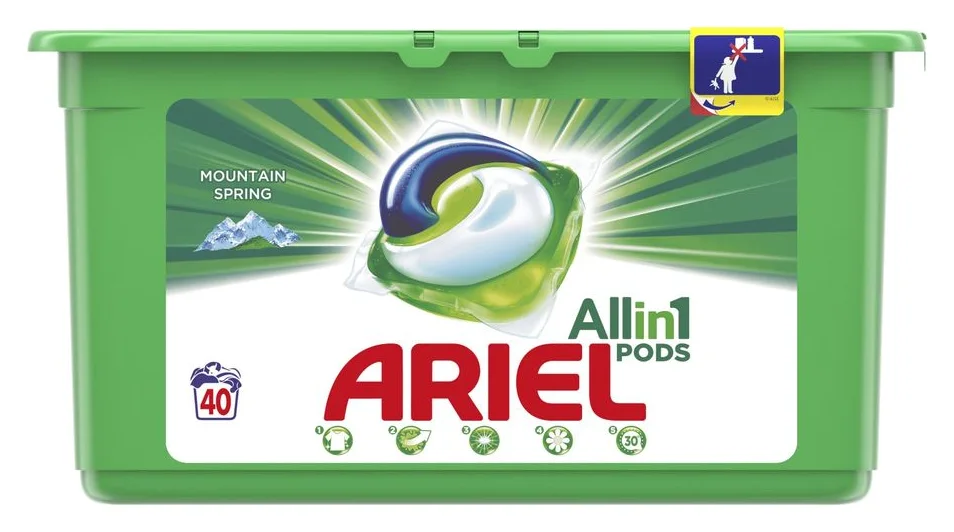 Ariel PODS, cutia de 40 de spalari la 118,58 lei
