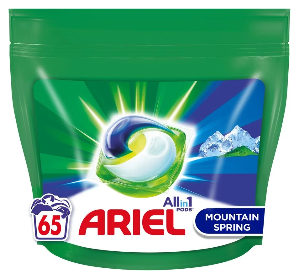 Ariel All-in-One PODS, cutia de 65 de spalari