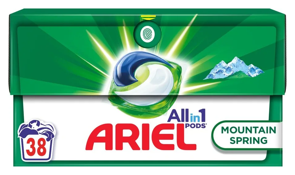 Ariel PODS, cutia de 38 de spalari