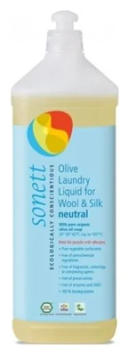 Sonett, detergent ecologic neutru pentru lana si matase, 1 l
