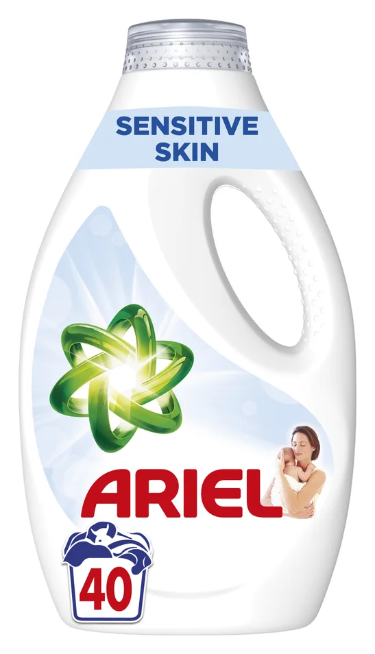 Ariel Sensitive Skin, detergent lichid, 2 l