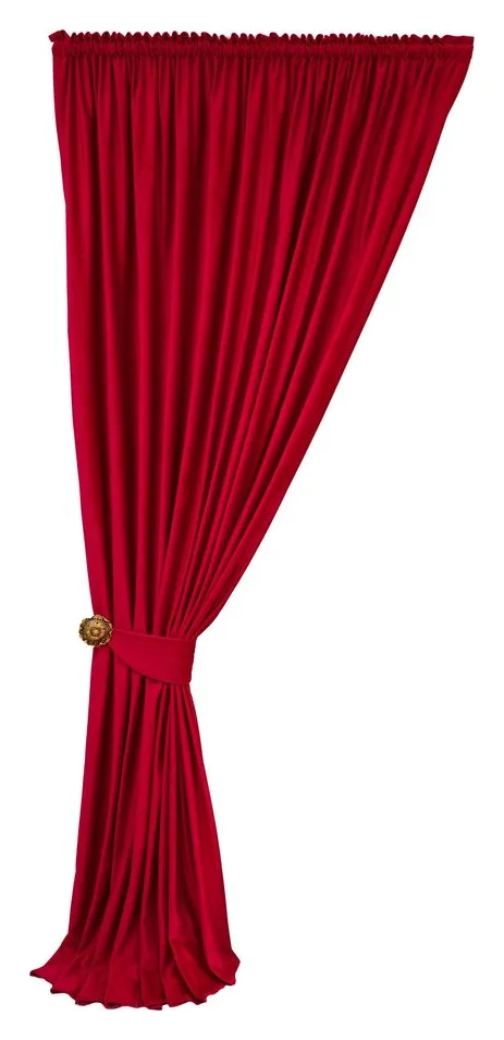Draperie din catifea rosie, 140x250