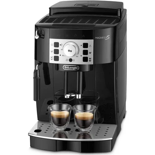 Espressor automat De'Longhi Magnifica S ECAM22.112.B, 4 bauturi, Sistem de spumare manual, rasnita integrata cu 13 setari 1450W, 15 bar, Negru