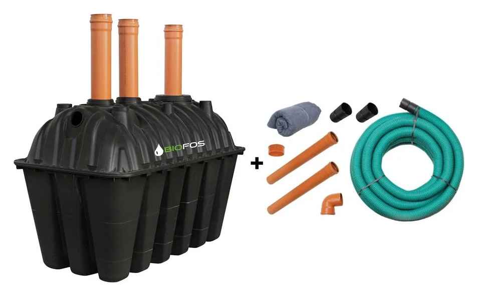 BioFos 2.500 L cu kit de instalare si drenaj