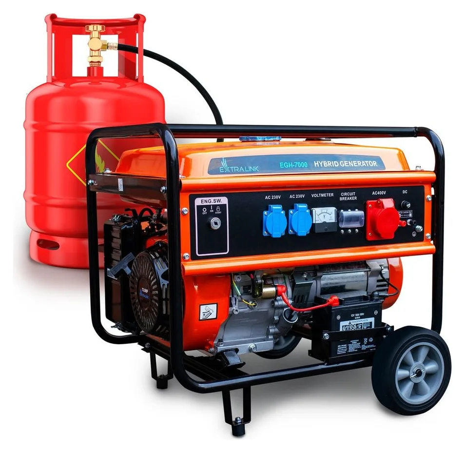 Extralink EGH-7000, hibrid trifazat, 7 kW