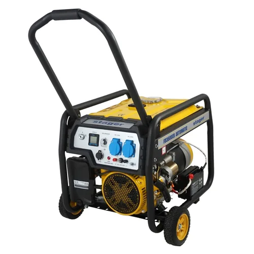 Generator curent Stager FD 3600ER, putere 3 kW, 230V, benzina, pornire electrica, AVR, permite automatizarea