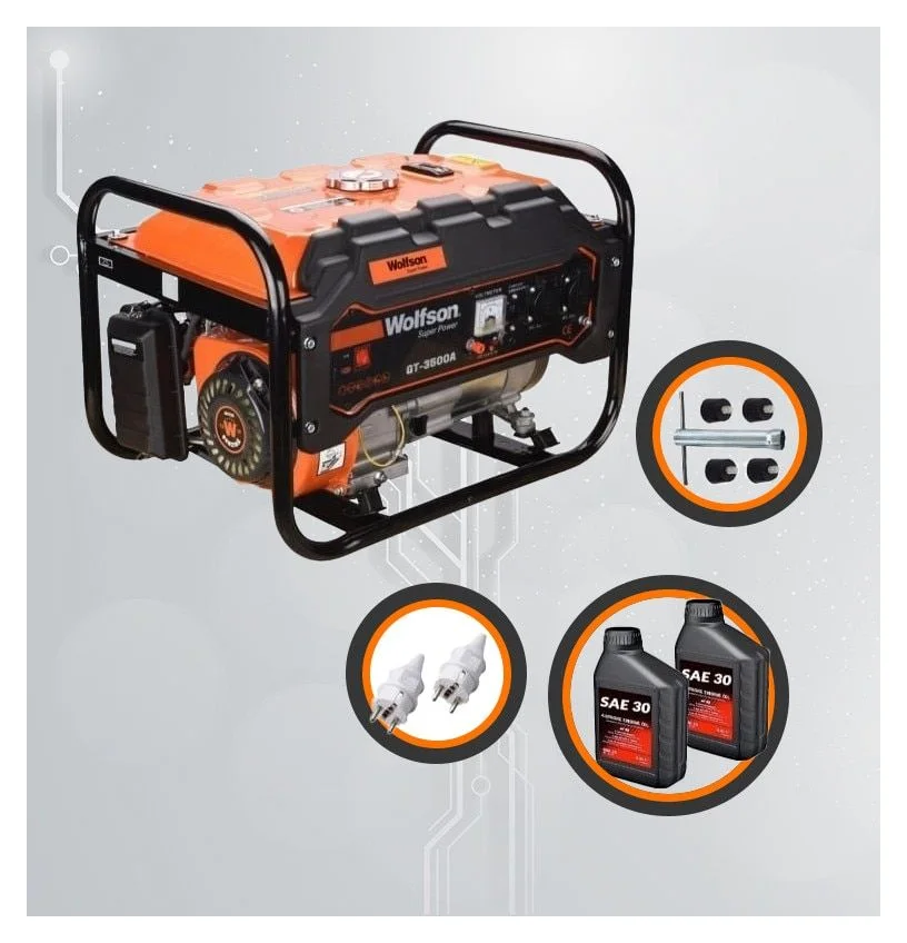 WOLFSON GT-3500A, 2.600 W maximi, AVR