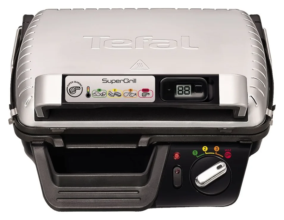 Tefal Super Grill GC451B12, cu timer