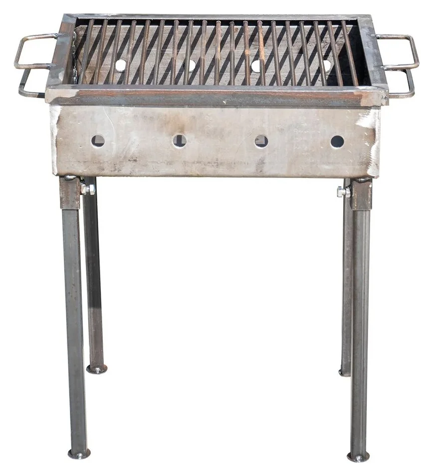 Gratar metalic pe carbuni 40x30 cm, grosime 3 mm / EXT 9909