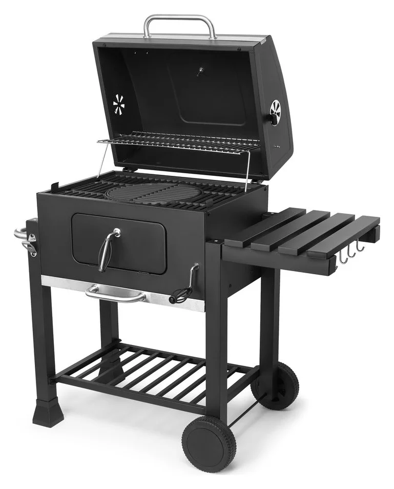 Mr. Grill, capac cu termometru, fonta emailata