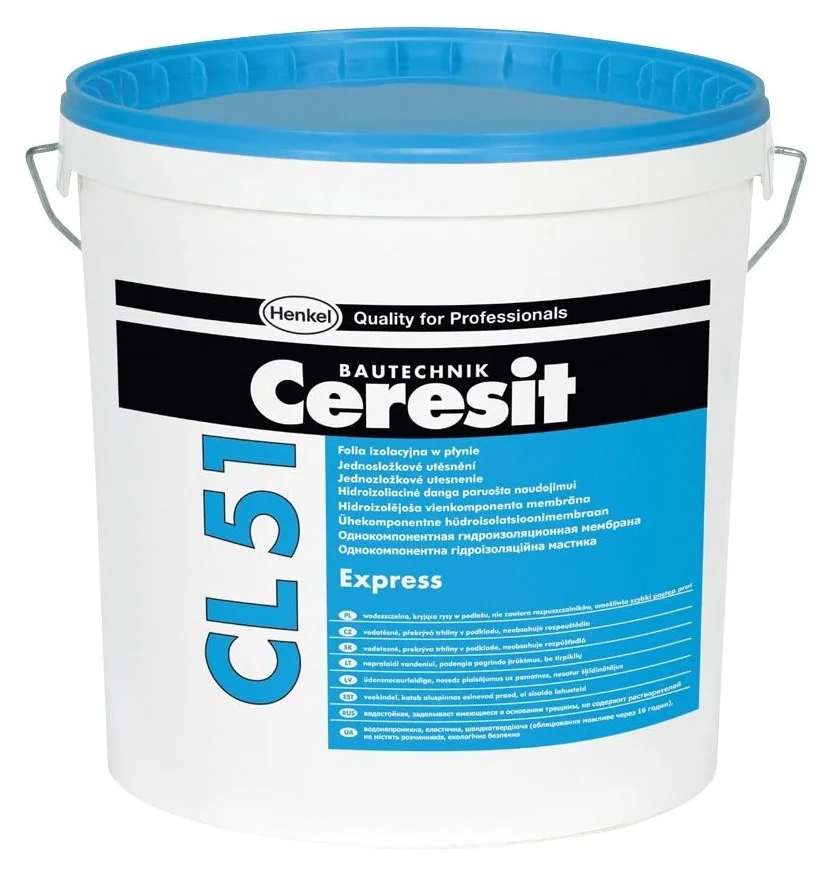 Ceresit CL 51, hidroizolatie flexibila, 5 kg