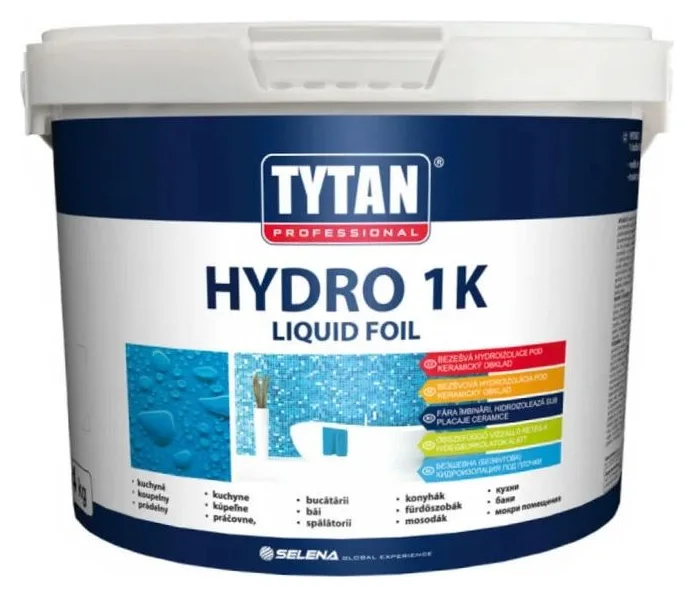 Tytan Hydro-1K, pasta pensulabila pentru cabine de dus, 1,2 kg