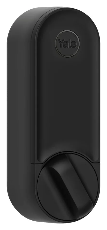 Incuietoarea inteligenta Yale Linus L2, maner rotativ, control prin aplicatie, compatibila cu Alexa & Google Home, Negru
