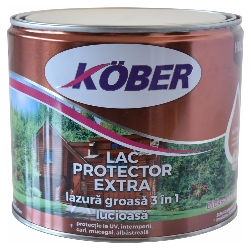 Kober lac protector extra, palisandru, 0,75 l