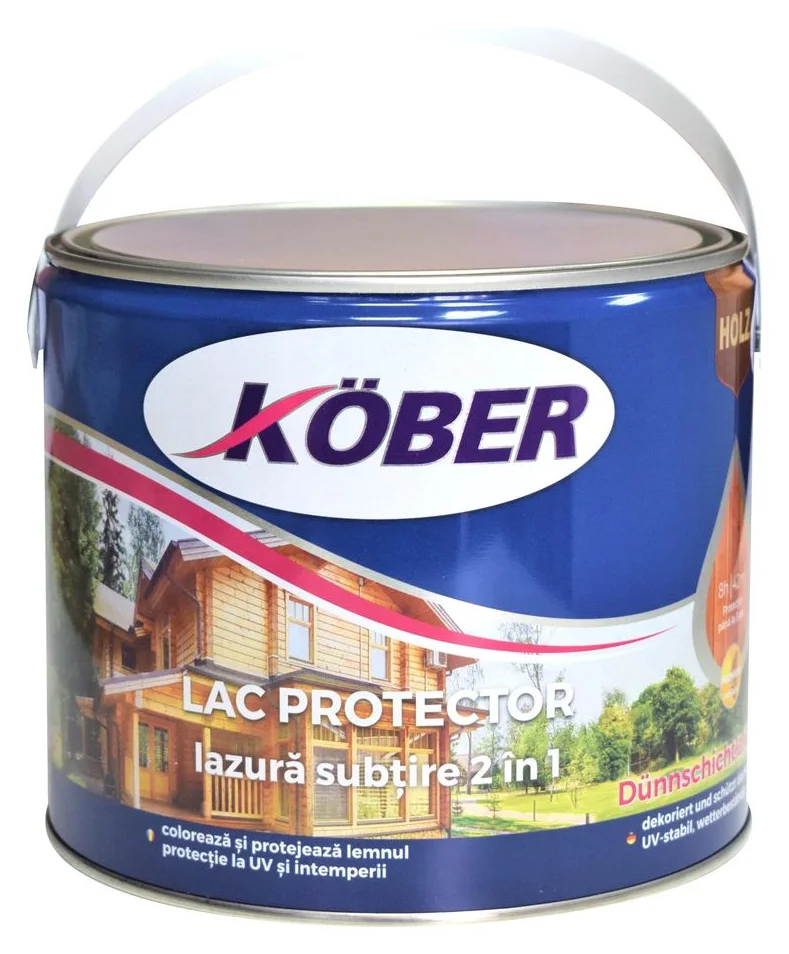 Kober lazura subtire, bidon de 2,5 l