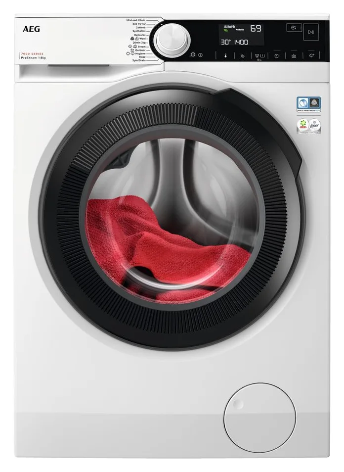 AEG LFR73844BE, 8 kg, 1.400 rpm, ProSense, ProSteam