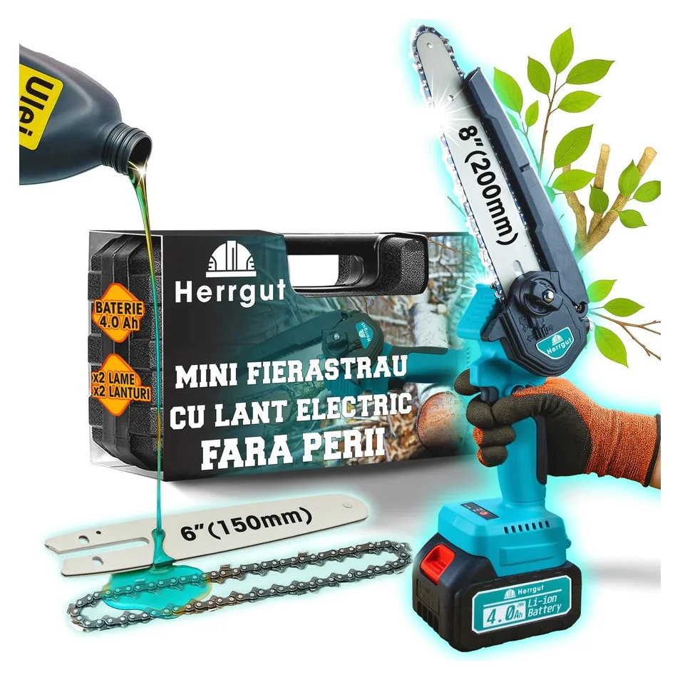 Herrgut 8 inch, care declara lama de doi metri