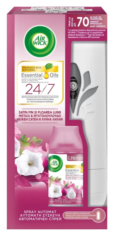Air Wick Freshmatic Essential Oils, aparat + rezerva