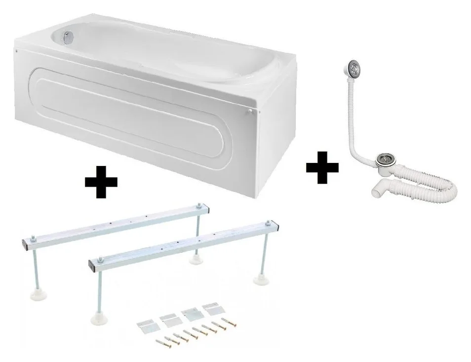 Pachet Complet 140x70, pentru bai mici