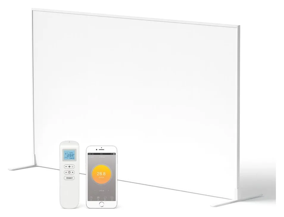 InfraLite 700 W, termostat WiFi, aluminiu