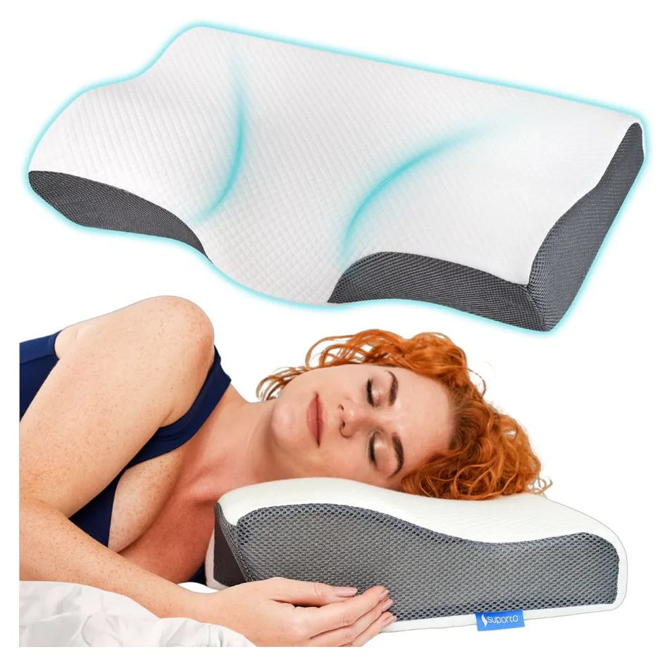 Suporto Aura, suport cervical, 60 x 34 cm, cu perforatii
