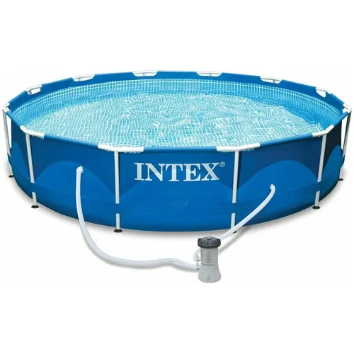 Piscina Intex 28212NP cadru metalic, rotunda, cu pompa de filtrare, 366 x 76 cm