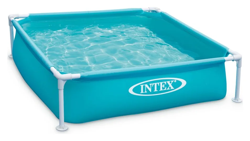 Intex Mini Frame 57173, 122x122x30 cm, pentru copii mici
