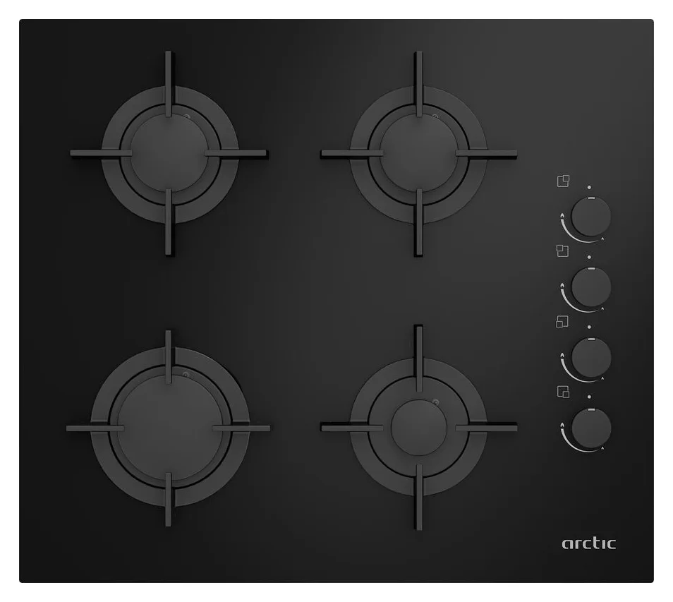 Arctic ARSGN64125S, gaz, 4 arzatoare, 7,4 kW