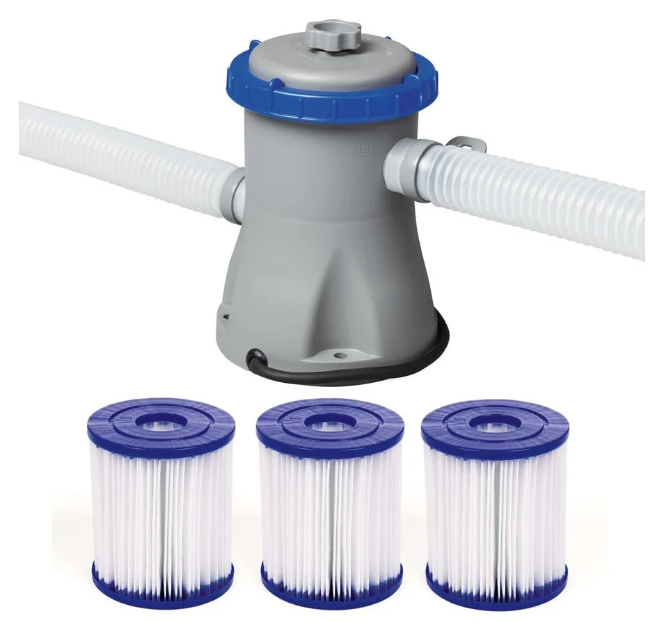 Bestway Flowclear, 1.249 l/h, cu 3 cartuse