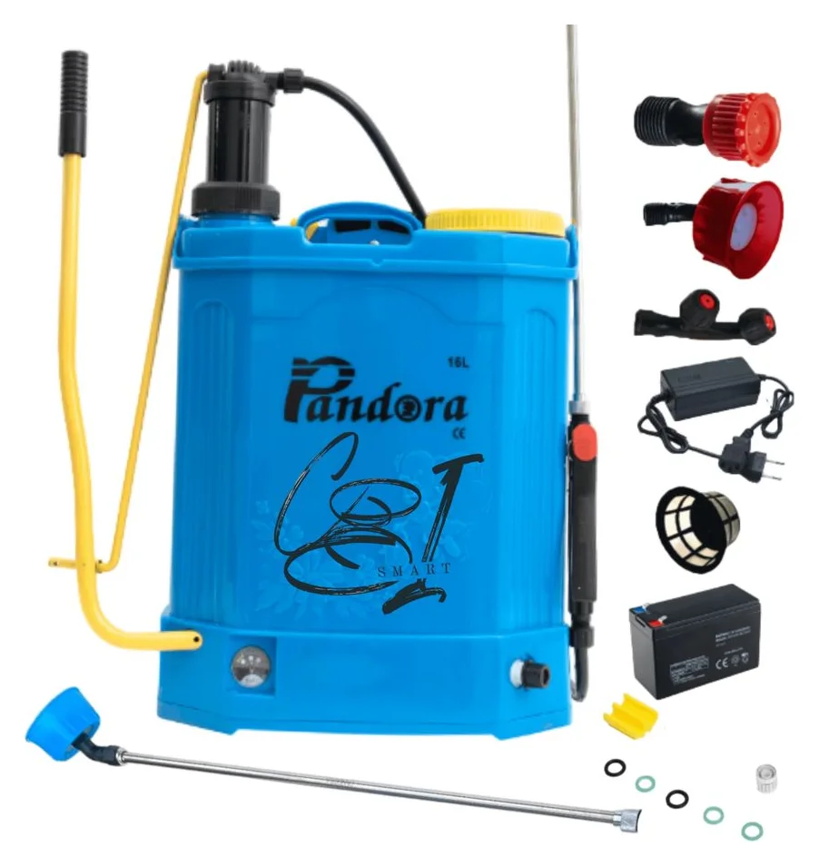 Pandora 2 in 1, 16 litri, pagina de produs cu doua rubrici