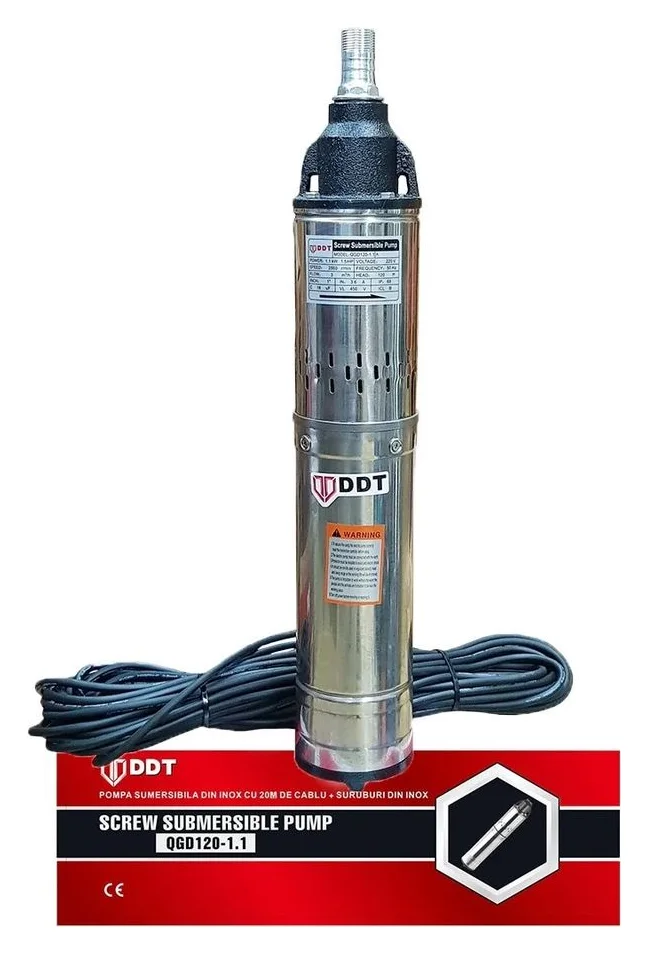 DDT QGD120, una dintre trei pompe identice pe hartie